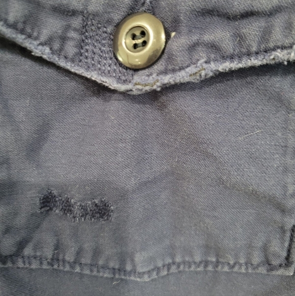 ZARA Find Your Way distressed button up shirt/jacket, overshirt‎ Womens Med. - Picture 6 of 11